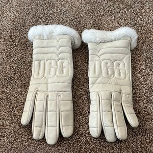 UGG wool lined gloves